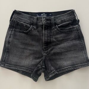 Hollister Women’s Black Denim Shorts